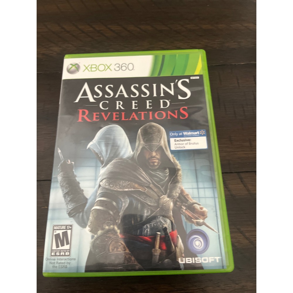 Assassins Creed Revelations Xbox 360 Walmart Exclusive Ubisoft Ezio Altair